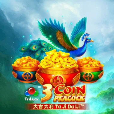 3 Coin Golden Peacock